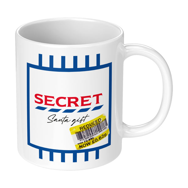 Merry Christmas Mug With Secret Santa Design TES*O Shopping Christmas Gift