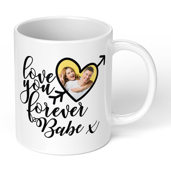 Personalised Mug Gift For Valentines Day With Photo And Name Perfect Perfect For Romantic Gift