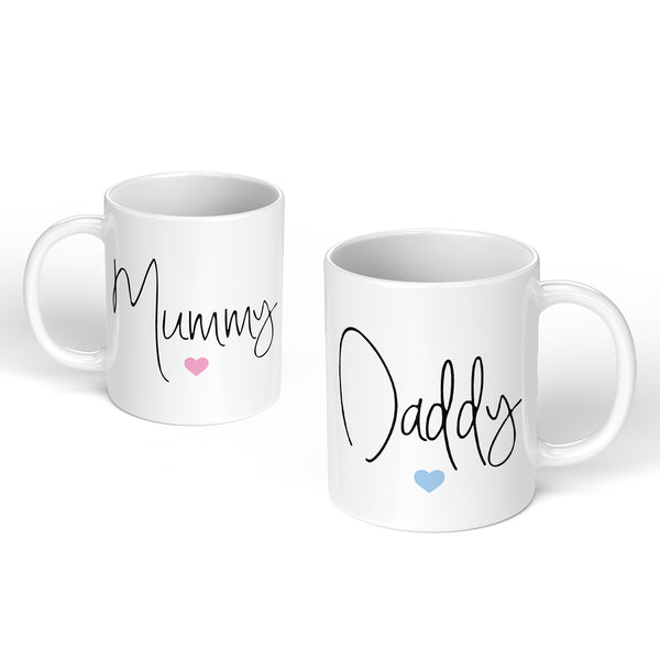 Coffee Mug With Set Of 2 For Mummy And Daddy For Anniversary or Valentine Gift