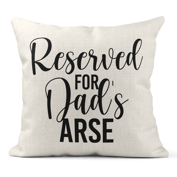 Personalised Fathers Day Canvas Pillow Gift For Dad Grandad Uncle & Papa