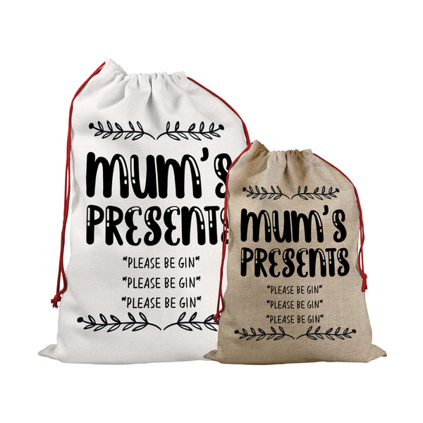 Santa Sack For Mother And Father For Mothers Day And Fathers Day, a Perfect Present For Parents