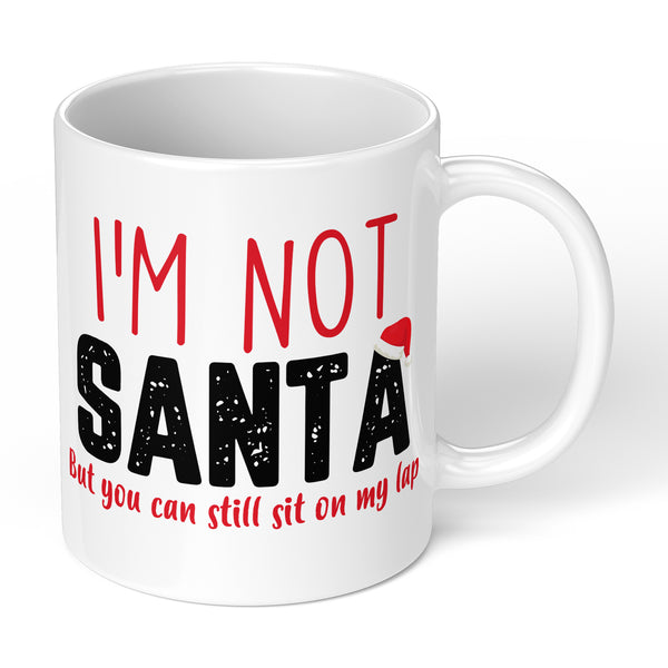 Christmas Mug With Funny Design Sit On My Lap For Christmas Gift