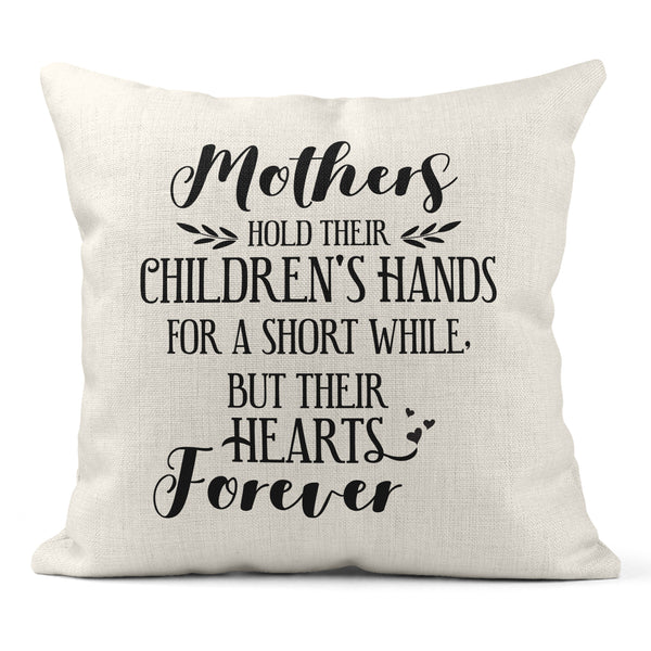 Canvas Pillow For Mother With Nice Praise Design For Birthday Gift Or Mothers Day Gift