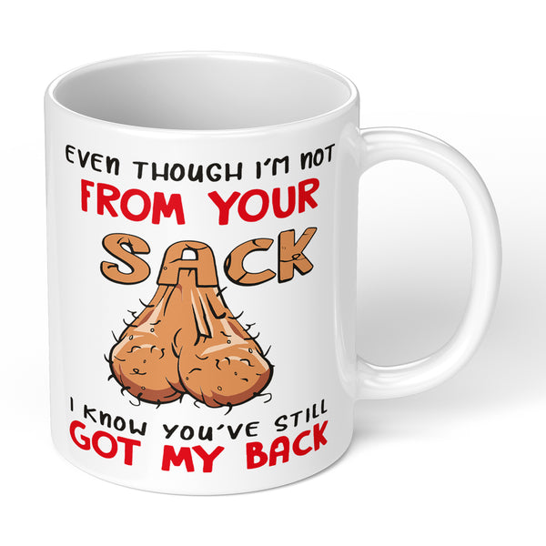 Fathers Day Funny Mug Gift With Dad Not from Your Humor Design