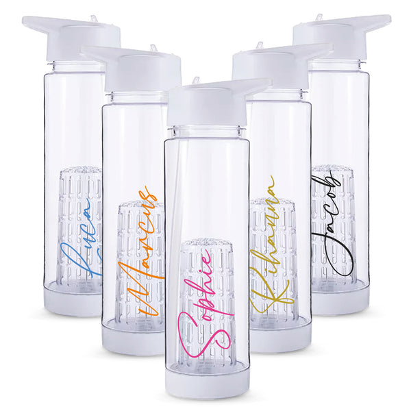 Personalised Plastic Water Bottle For Adults With Custom Name For School And Outdoor Activities