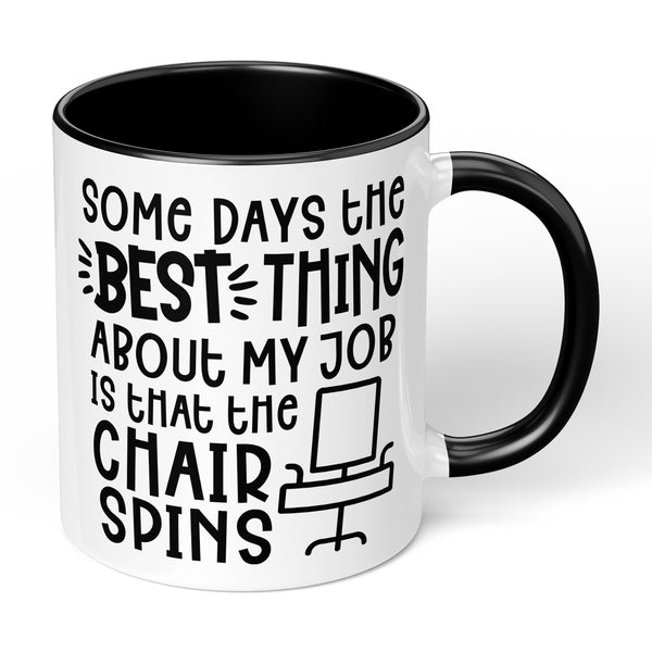 Coffee Mug With Funny Humour Quote About Job Perfect Gift For Lazy One