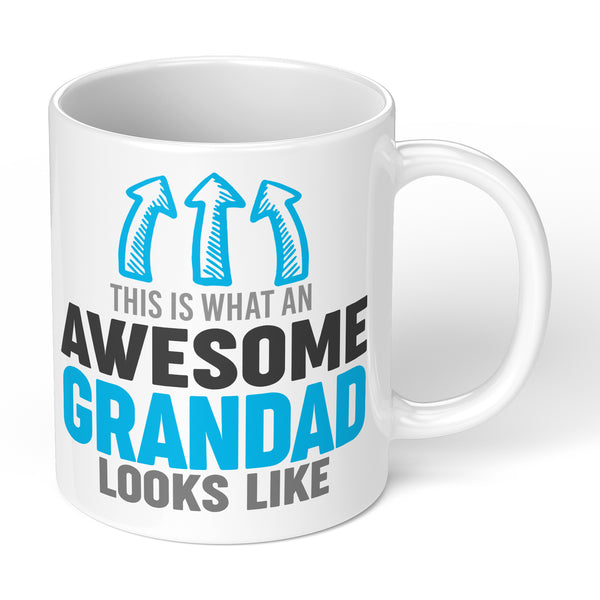 Personalised Mug For Grandad For Fathers Day With Awesome Grandad Design