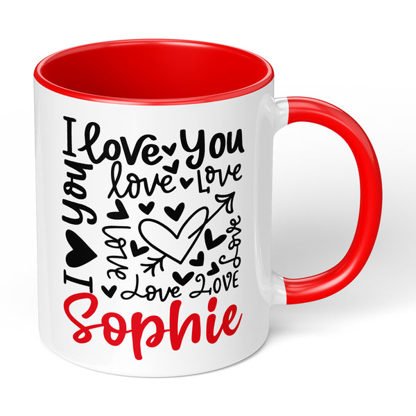 Personalised Mug For Valentines Day Or Anniversary For Husband Wife Or Boyfriend Girlfriend