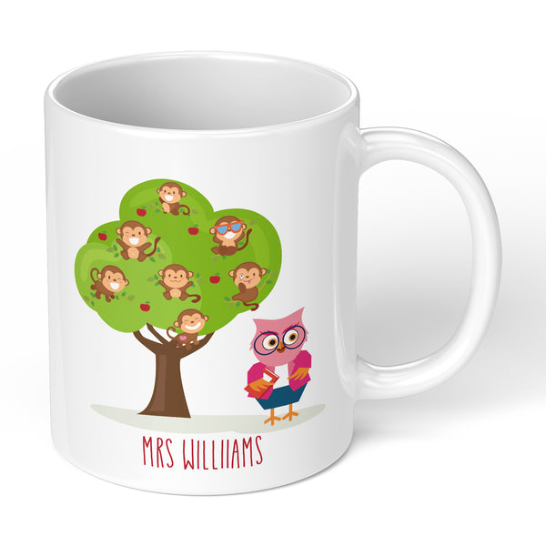 Personalised Mug For Teacher As Thanking Gift From Student Or Pupil With Nice Design