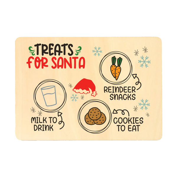 Personalised Christmas Santa Placemats For Kids And Childrens