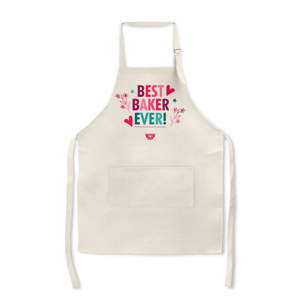 Personalised Apron For Mothers Day Gift For With Best Baker Design